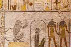130_Egypte_Louxor_Thebes_Vallee-des-Rois_Tombe-de-Ramses-IX_Fresque_Anubis-et-Babouins