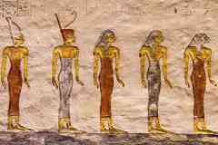 133_Egypte_Louxor_Thebes_Vallee-des-Rois_Tombe-de-Ramses-IX_Fresque_Procession-de-Personnages