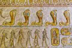 134_Egypte_Louxor_Thebes_Vallee-des-Rois_Tombe-de-Ramses-IX_Fresque_Gardiens-Serpents