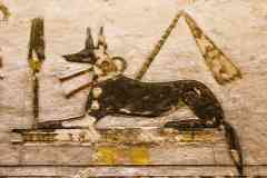 136_Egypte_Louxor_Thebes_Vallee-des-Rois_Tombe-de-Ramses-III_Fresque_Anubis