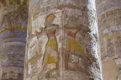 246_Egypte_Louxor_Thebes_Temple-de-Karnak_Salle-Hypostyle_Colonnes-Fresques-peintes